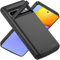 Giabuao Custodia per batteria per Google Pixel 7 Pro, custodia di ricarica ricaricabile sottile da 10000 mAh, caricabatterie di riserva portatile per Pixel 7 Pro (6,7 pollici), nero
