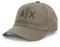 Armani Exchange Herren Corporate Logo Baseball Hat Baseballkappe, Schwarz, Olivgrün/Schwarz, Einheitsgröße