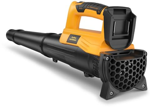 Soffiatore per foglie senza fili per batteria Dewalt da 20 V, 400 CFM, soffiatore elettrico per foglie con motore in rame e modalità di attesa, protezione della batteria per la cura del
