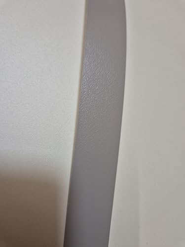 Grey textured melamine board, ideal for shelving or furniture making. 22mm side (Grey text, 5m of edging tape)