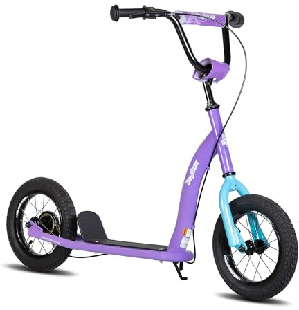 JOYSTAR Conway 12-Zoll-Tretroller für Kinder ab 5+ Jahren, Jugendliche und Junge Erwachsene, Leichter 12-Zoll-Kinderroller mit verstellbarem Lenker