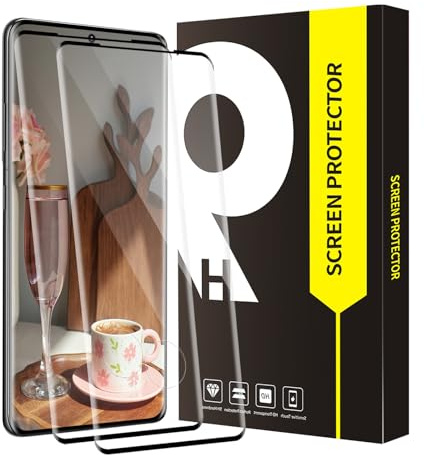 Cable Leader Verre Trempé pour Samsung Galaxy S20 Ultra 5G, Couverture 3D protection écran, Tactile sensible, Dureté 9H, pas de bulles, 2 Pack Grande clarté Samsung S20 Ultra Vitre Protection