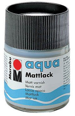 Marabu aqua Mattlack, Glas 50ml [Spielzeug]