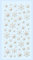 Hobbyfun Softy Sticker Schneeflocke Silber