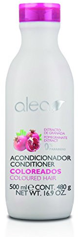 ALEA - Acondicionador Pelo Teñido - Acondicionador Coloreados - 500 ml - con Extracto de Granada y Madera de Nogal - Prolonga el Color del Cabello - con Filtro UV - Sin Parabenos ni Sulfatos
