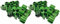 Novatool 20 x Multifunktionsclips I Pflanzenbefestigung Verbinder I Pflanzenclips Pflanzensicherung Pflanzenhalter