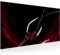 Runa Art Wandbild Wein Küche 1 Teilig 100 x 40 cm Modern Bild auf Vlies Leinwand Glas Esszimmer Esszimmer Küchenbilder Schwarz Rot 042212a
