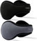 FSMILING 2 Pack Winter Ear Muffs For Men & Women Adjustable Earmuffs Fleece Ear Warmers For Cold Weather(Black+Gray)