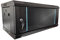 Lockable Data Wall Mount Cabinet Network Server Rack Data Cabinet Deep Wall Mounted Black Storage Rack for Home, Office, Server Room Computer Equipment with Removable Side Panels (312 x 300 x 4U)