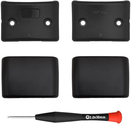 Cloud 2 Scharnierschnallen, wie die OEM Cloud II Schieberabdeckungen, gute Passform, Scharnier-Seitenabdeckungen, Ersatzteile, kompatibel mit HyperX Cloud 2 kabelgebundenem Gaming-Headset (schwarz)