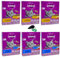 Whiskas Dry Cat Food Bundle (1.8kg total) - Chicken & Tuna Cat Food (3x300g) with Mouse Toy