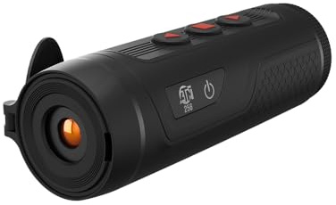 BlazeSeeker Thermal Hunting Monocular - 256x192 Sensor, 50Hz, 12μm, 35mK, 720x540 LCOS Display, 12.5mm Eye Relief, 9+ Hour Battery, USB Type-C, IP67 Waterproof (256x192; 1-8.8X)