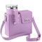 Crossbody Bag with Sports Water Bottle Holder for Women, Outdoor Crossbody Water Cup Storage Bag,Crossbody Cup Holder Bag, Cross Body Cup Holder Bag (Purple)