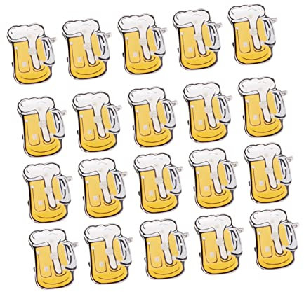 GALPADA Lot de Broches Led pour Chope à Bière - Lumière Clignotante pour Décoration de Bar