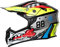 Fullface Helm Mtb Kinder, ECE 22.06 Zertifizierung Motorradhelm, Motocross Kinder Helm, Jugend Motorrad Downhill ATV Helm, Cycling Helmet With Visor, Cross Helm Mit Belüftung Entlüftung(Silver,S)