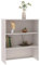 WKIEQACO Schränke & Aufbewahrung, Buffets & Sideboards, Platte für Highboard HAMAR Weiß 85x35x100 cm Massivholz Kiefer