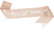 30th Birthday Decoration Sash for Women,Rose Gold Sash with White Happy Birthday Letters for Her (Rose Gold 30th)