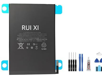 RUI XI Batteria compatibile per iPad Mini 4 4th A1538 A1550 A1546 con kit di attrezzi gratuito A1546 5124 mAh