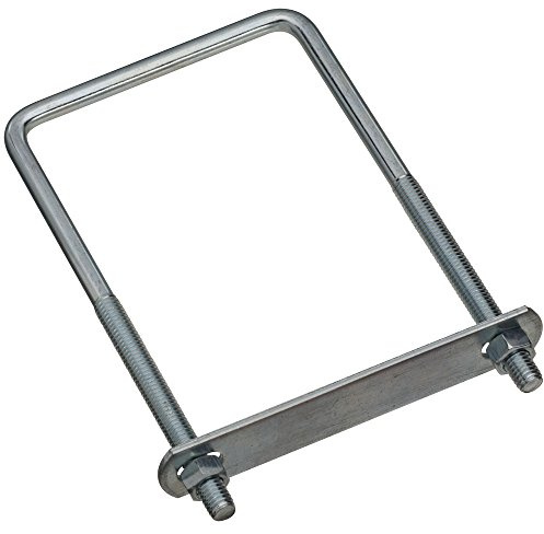 National Hardware N222-406 2192BC Square U Bolt Zinc plated, 3/8 x 4 x 7