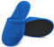 Arus Ciabatte da Bagno – 1 Paio Ciabatte Mules in Spugna 100% Cotone – Antiscivolo, Leggere, Traspiranti – Uomo Donna per Hotel, Spa, Piscina, Doccia, Viaggio, Blu reale, 43-46, RO-2