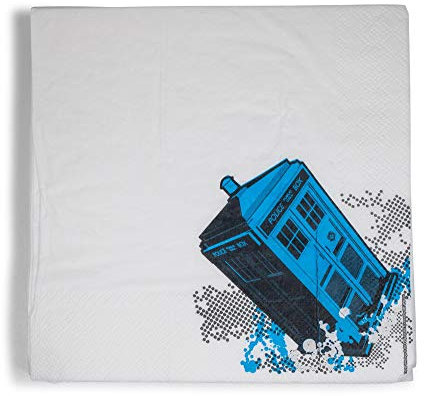 Doctor Who TARDIS Anthony Dry Napkin Set