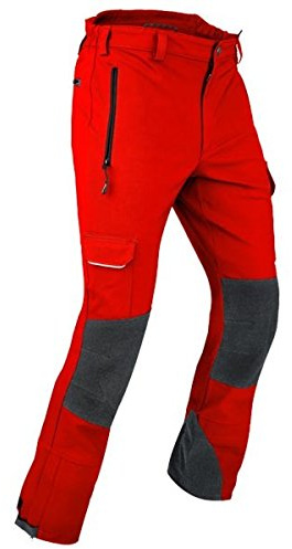 Pfanner® Outdoorhose Globe mit Aramid-Faser Verstärkungen, Farbe:rot, Größe:L