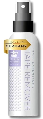 Rubin Extensions Klebeband Löser für Hair Extensions 100 ml - Tape in Extensions Remover Spray - entfernt Klebereste & Rückstände