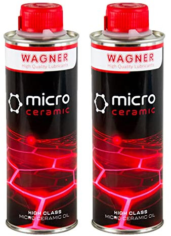 WAGNER Spezialschmierstoffe GmbH & Co. KG 2X Universal-Micro-Ceramic-Oil Öl-Zusatz 500 ml