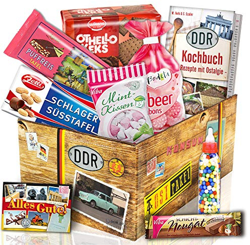 Leckeres Ostpaket/DDR Süßigkeiten/Geschenk Geburtstag für Frauen