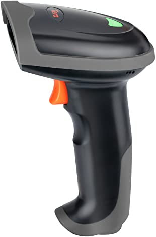 Tera Pro-Serie Extreme Leistung Barcode-Scanner 1D Kabellos Laser, 2.4G Wireless & Bluetooth Schnelles & USB Wired Kabelgebunden & Präzises Scannen für Ultralange Barcodes Plug and Play, L0013B-OG