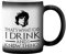 Game of Thrones I Drink and I Know Things Tyrion Lannister Black Magic Tasse Mug