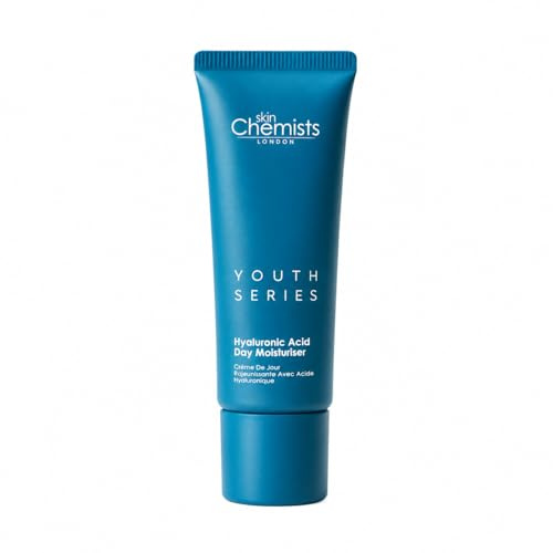 skinChemists Hyaluronsäure Tagesfeuchtigkeitscreme 50 ml | Leichte Feuchtigkeitscreme für strahlenden Glanz – nährt und schützt die Hautbarriere