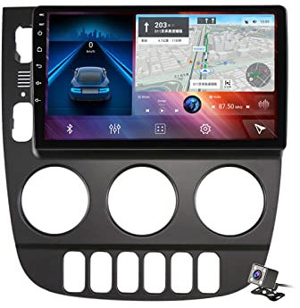 ZhiQin 9 Pantalla Táctil Android 11 Radio De Navegación para Mercedes Benz M-Class W163 ML 2001-2005 Soporte de Mandos Volante/FM Am RDS Radio/Carpaly Auto/Reproductor de Multimedia DSP,A,M700S