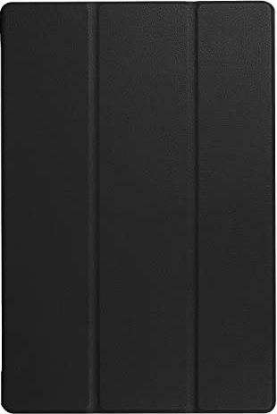 INSOLKIDON Compatible with Case for ACER Iconia One 10 B3-A40 tablet, Ultra Slim Lightweight TPU leather case Magnetic Cover Case with Stand Tablet case Shockproof Rugged Armoured Case (Black)