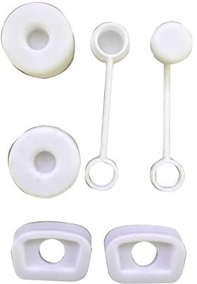 Set of 6 Silicone Stanley-Cup Stoppers Anti-Leak Stoppers Anti-Leak Caps Dustproof Accessory Stanley-Cup