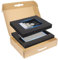 DERZIFUN Laptop Shipping Boxes with Foam, Medium Cardboard Mailer Boxes, Packaging Boxes for 10-17 Laptop, Tablet PC