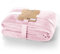 DecoKing Kuscheldecke 200x220 cm rosa Decke Microfaser Tagesdecke Fleece weich sanft kuschelig pink puderrosa powderpink Mic