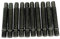 SCC Fahrzeugtechnik 10 x Doppelgewindebolzen M14 x 1,5 75mm | Stehbolzen für Lug Nuts | schwarz |