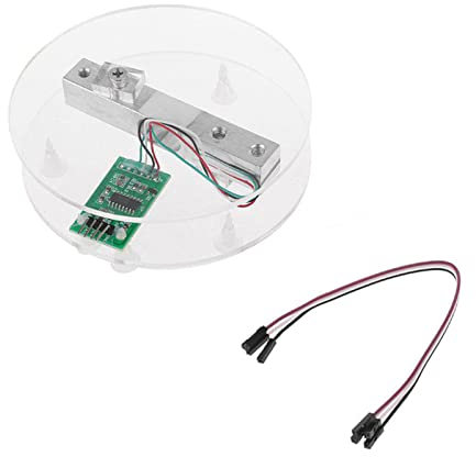 Geekstory 20 kg Digitale Wägezelle Gewichtssensor HX711 AD Konverter Breakout Modul Gewichtssensor Modul Kit DIY tragbare elektronische Küchenwaage für Arduino Raspberry Pi