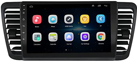 LEXXSON Carplay Android Auto Car Radio für Subaru Outback Legacy 2004-2009 mit 9 Zoll Touchscreen GPS WiFi Bluetooth SWC USB Player 2G DDR3 von 32G NAND WiFi