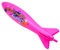 TOPWAYS 9 Large Pool Torpedo Rocket Spins & Glides Up to 30 Feet Like Underwater Football for Under Water Passing Games Unterwasser-Torpedo-Tauchspielzeug Gleiter Tauchen Torpedos
