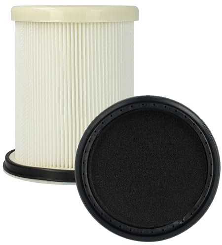 vhbw Filter-Set kompatibel mit Arnica Bora Hydra Rain, 3000, 5000, 4000, Hydra Staubsauger - 2x Filter (HEPA-Filter, Motorschutz-Filter)