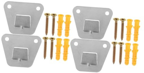 IMIKEYA 2 Sets Steel Wall Fan Mount Bracket Fan Accessories Replacement Part Fit Secure Installation