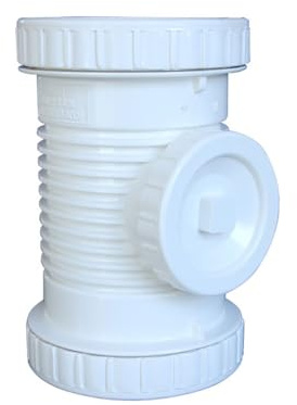 1 raccord de compression de tuyau de 110 mm, raccord à compression en PVC, raccord de plomberie droit, extension de raccord de tuyau blanc