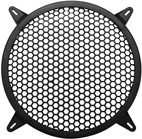 Sessleger Subwoofergitter Lautsprecher Verstärker Abdeckung Grill Auto – 25,4 cm
