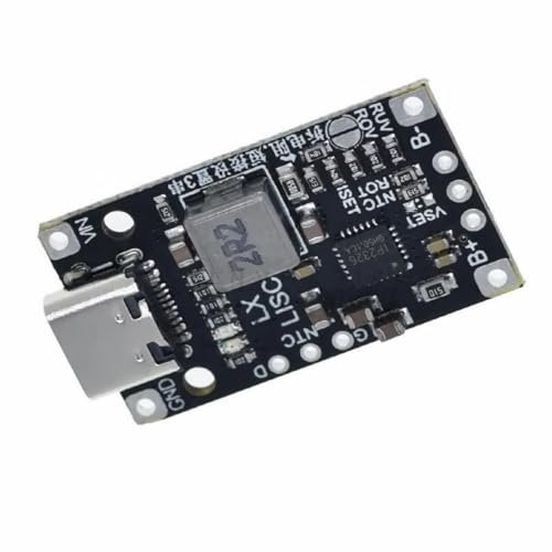 TTTLLNN Tipo C Alimentazione USB Batterie al Litio Scheda di Ricarica 2S 3S Ricarica Rapida 3.7V Batterie al Litio Modulo di Ricarica con Indicatori
