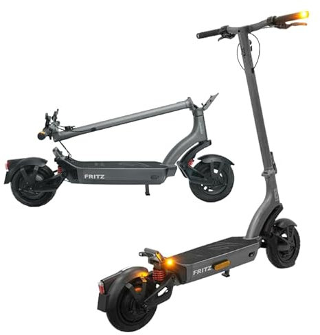 TRITTBRETT | E Scooter mit Straßenzulassung | Fritz 2024 | 500 W starker Motor | 80 km Reichweite | 150 kg Zuladung | 18 Ah Batterie