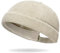 Van Der Rich ® - Cap Reiner Baumwoll Hat Docker Verwaschen Verstellbare Kappe - Herren (Beige)