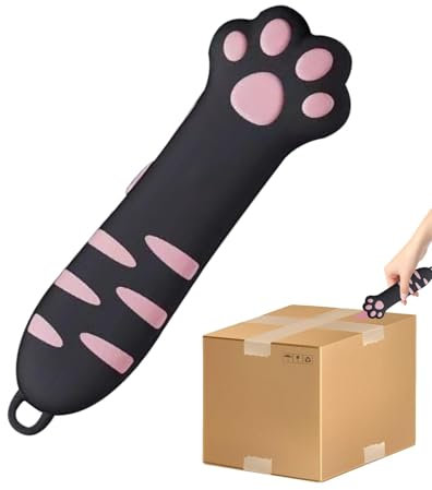 Einziehbarer Boxschneider | Teleskope Open-Boarder-Boarder | Tragbares Katzenhack Tap Retractable Nilitarian Messer zum Schneiden der Papierkiste