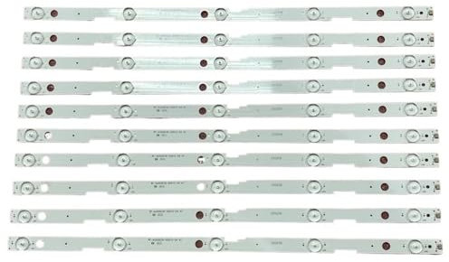 WHARGTSL Striscia di retroilluminazione a LED (10) Adatta for Sharp LC-55U17352E(50pcs for 5 TV)
